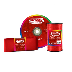 Fita de Cetim 22mm Vermelha